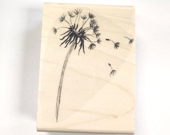Dandelion rubber stamp   P7