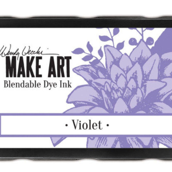 Violet Inkpad by Ranger -Blendable Dye Ink