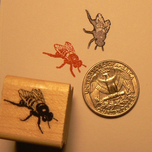 P24 Fly Rubber Stamp Miniature - Etsy