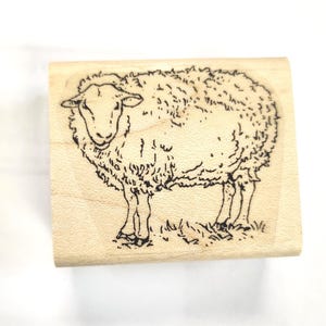 P63 Schaf Stempel