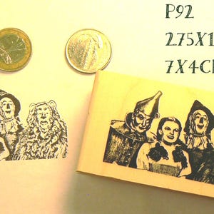 Wizard of Oz rubber stamp P92