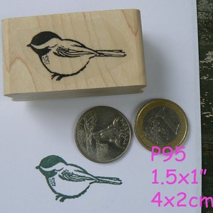 P95 Little bird rubber stamp.