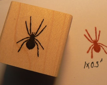 Spider rubber stamp P14