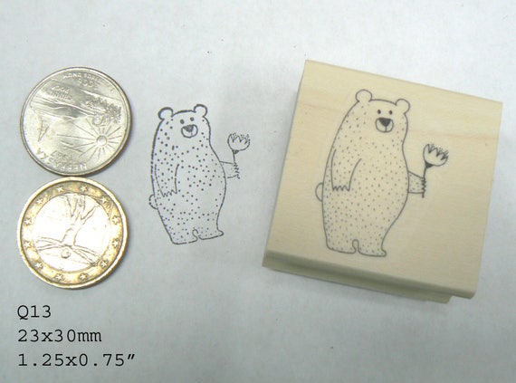 P92 Bison Rubber Stamp