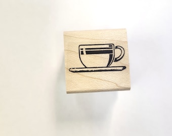 P24 Kaffeetasse Motivstempel Miniatur