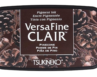 Versafine Pinecone colour Ink Pad - Permanent Archival Ink