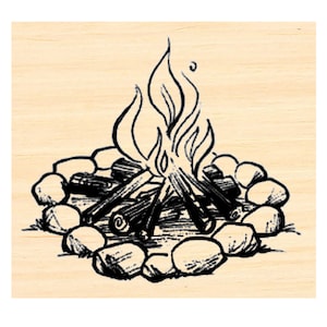 P137 Lagerfeuer Stempel