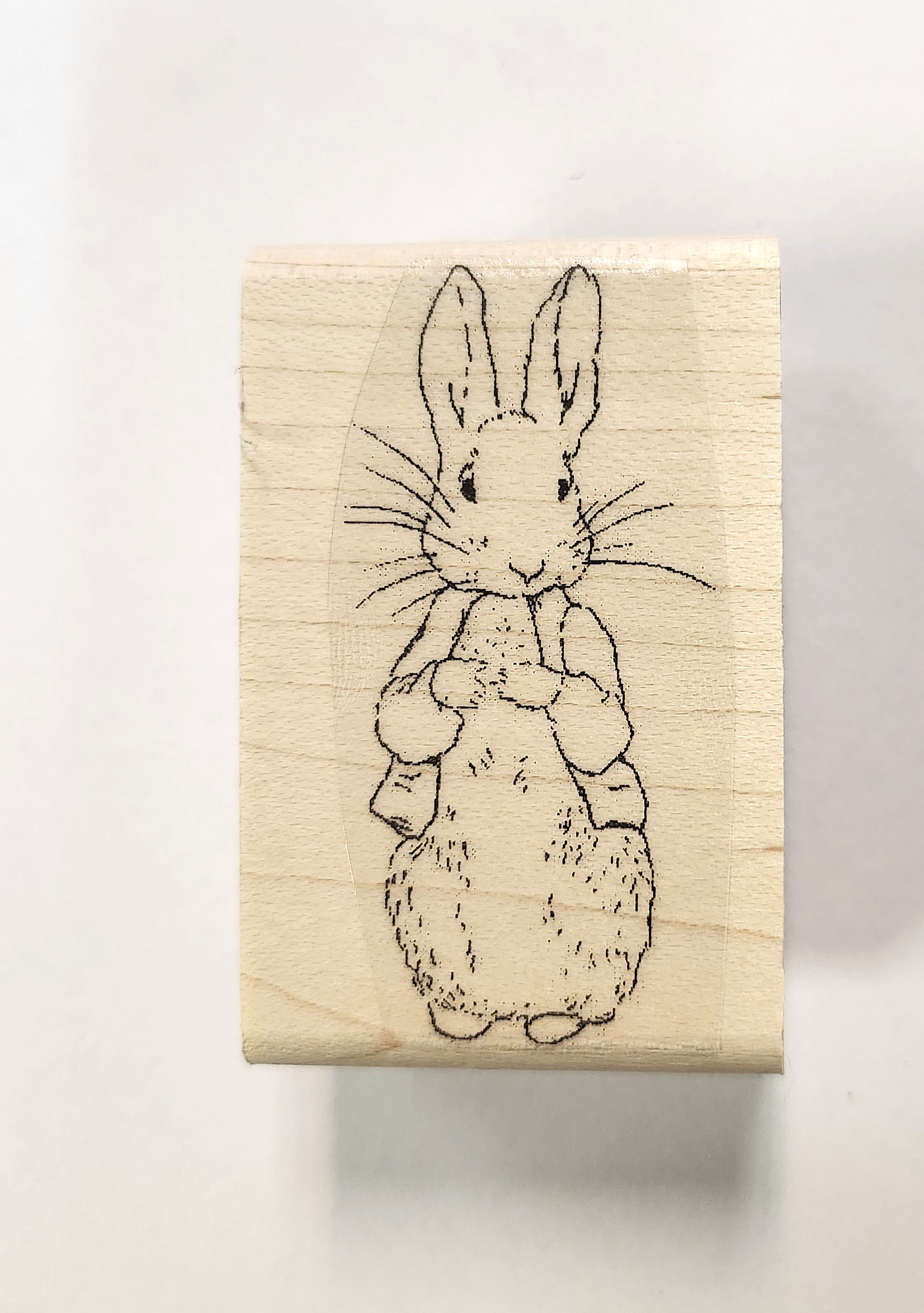 P128 -peter Rabbit- Rubber Stamp - Etsy
