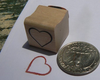 P24 Timbro cuore in miniatura