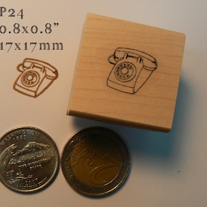 Miniatur Telefon Stempel WM