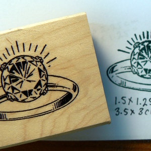 P46 Diamant Ring Stempel