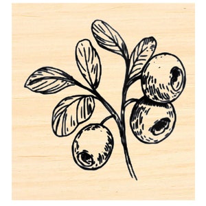 P137 Blaubeeren Stempel