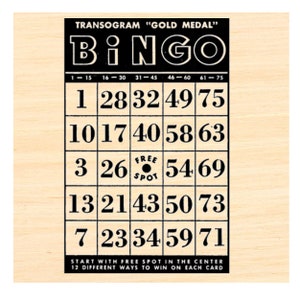P123 Bingo Karte Stempel