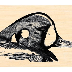 Carimbo de borracha de pato P126