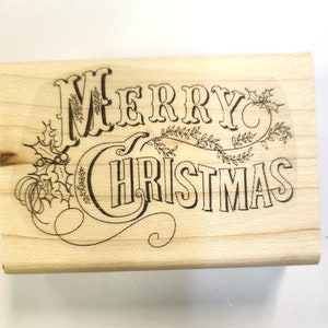 P58 Frohe Weihnachten Stempel