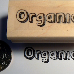 Organic rubber stamp WM P55