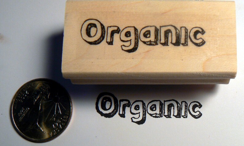 Organic rubber stamp WM P55 image 1