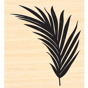 P141 Palmenblatt Stempel L