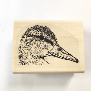 P126 Duck Rubber Stamp