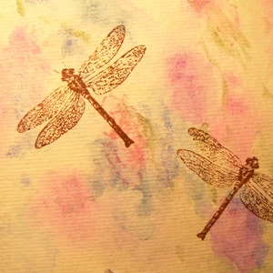 Dragonfly rubber stamp P11 image 4