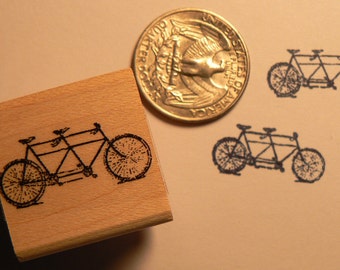 P24 Tandem miniature rubber stamp miniature