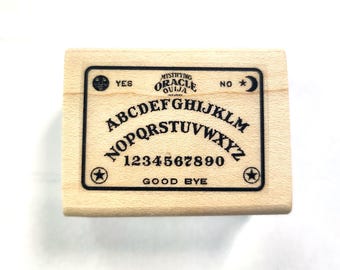 Sello de goma P123 para el juego de la ouija