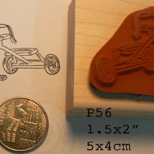 P56 tricycle rubber stamp image 2