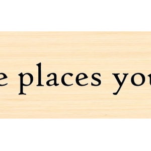 P132 Sentiment Stempel oh the place you'll go