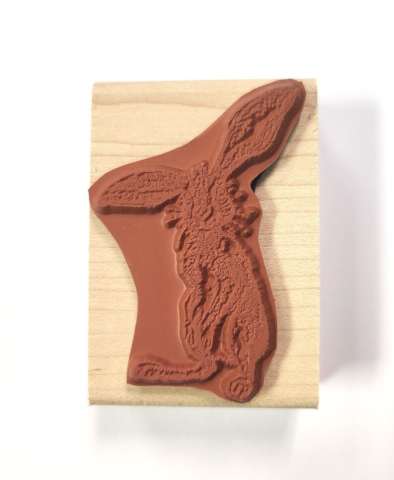 P137 Bunny, Rabbit, Hare Rubber Stamp - Etsy