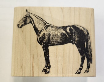 speed horse rubber stamp WM P16