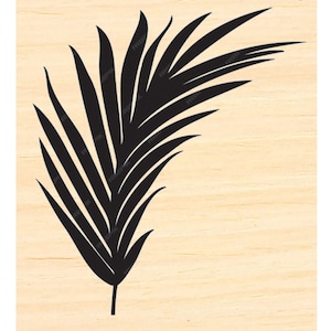 P141 Palmenblatt Stempel R