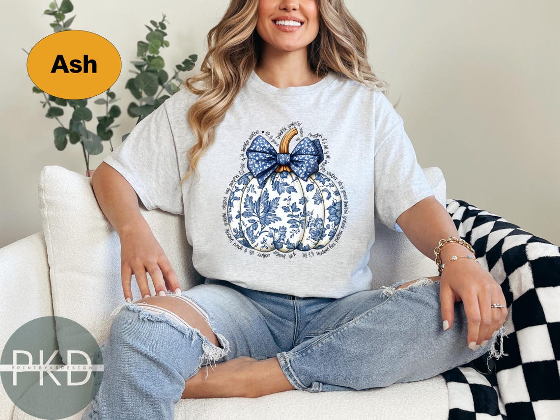 Floral Pumpkin Tee main image 0