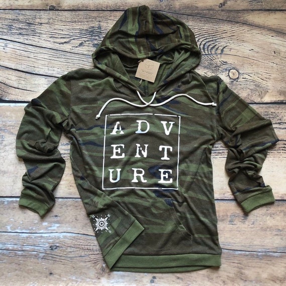 womens camo hoodie