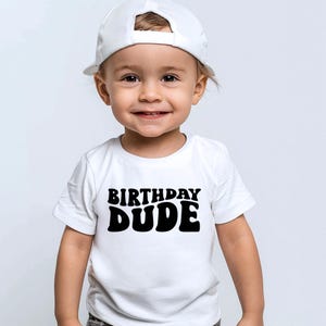 Birthday Dude shirt, Birthday boy shirt, Boys birthday shirt, the birthday dude, Biryhday Dude tee, Birthday Dude T-Shirt