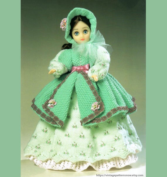 Vintage Pretty Dolls Dress Jacket Outfit Pattern Old Fashioned Doll Dress 15" Doll DK Vintage Knitting Pattern PDF Digital Download - Etsy Vintage Pretty Dolls Dress Jacket Outfit Pattern Old Fashioned Doll Dress 15" Doll DK Vintage Knitting Pattern PDF Digital Download - Etsy