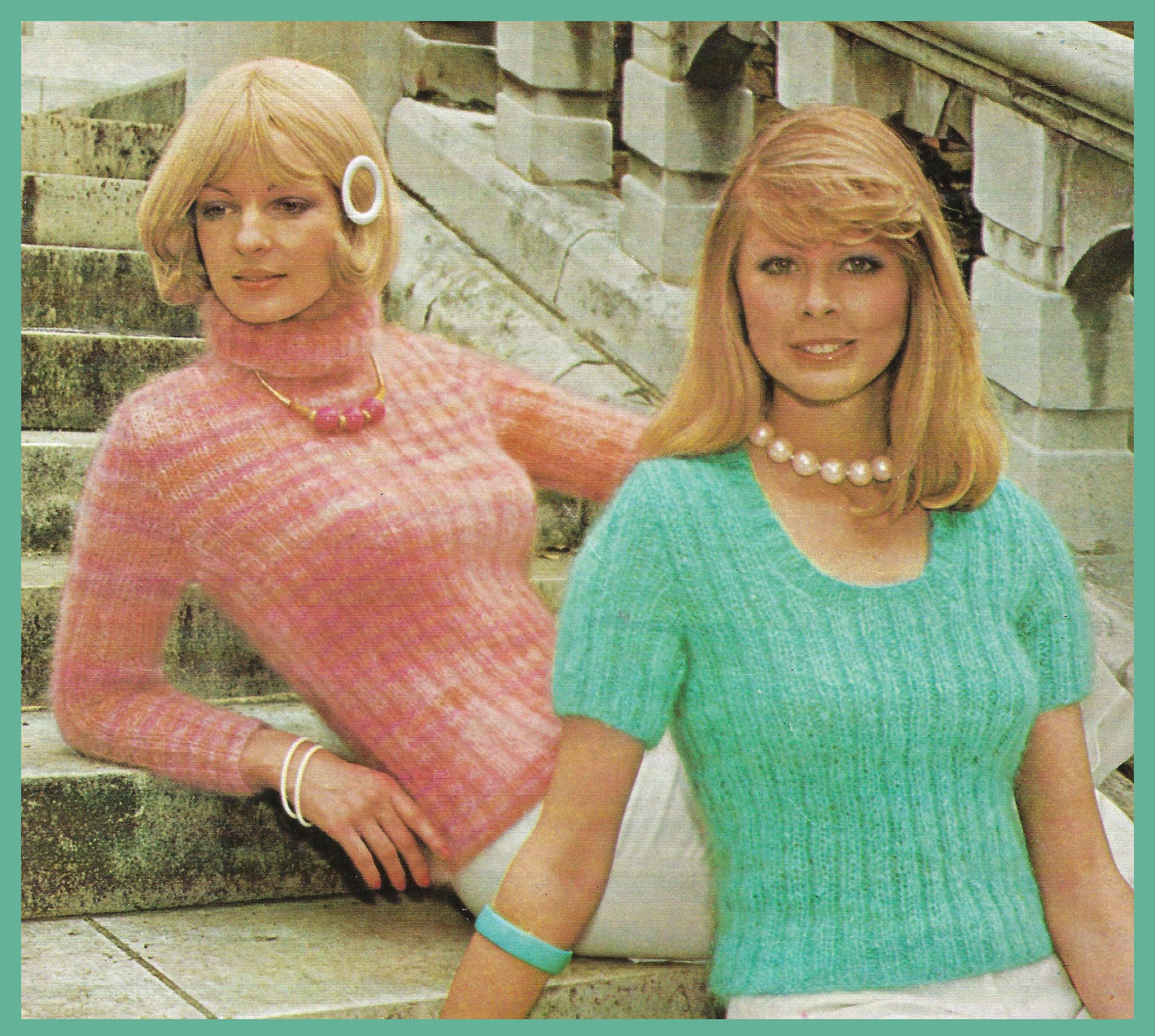 80's ukvintage Soft Options Mohair Knit 【公式通販】