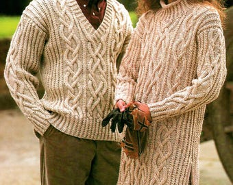 <専用>Vintage Aran Knit Men's Aran Knitwear | Winter Layering from Joseph Turner