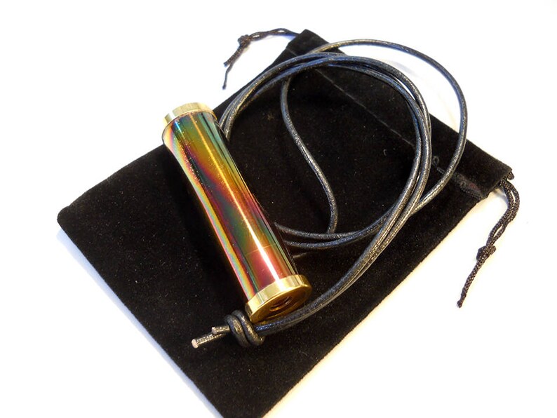 The Dude Mini Kaleidoscope Kaleidoscope Necklace Boho | Etsy