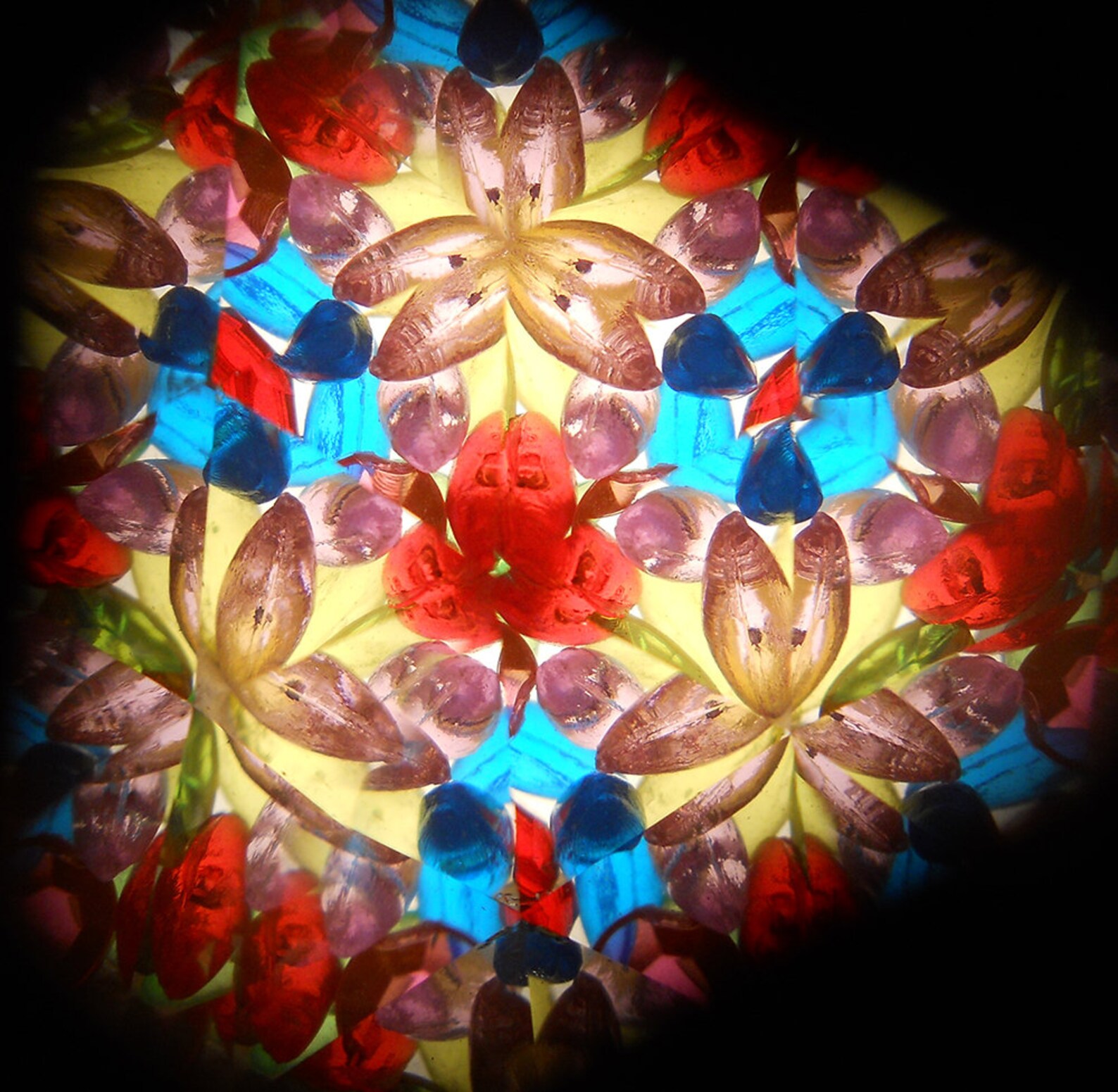 Mini Kaleidoscope Necklace Wearable Kaleidoscope Gold Brass Etsy