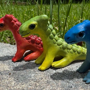 Custom Made to Order Clay Handmade Dragon Bappy Figurine - Unique Customized Dragon Sculpture