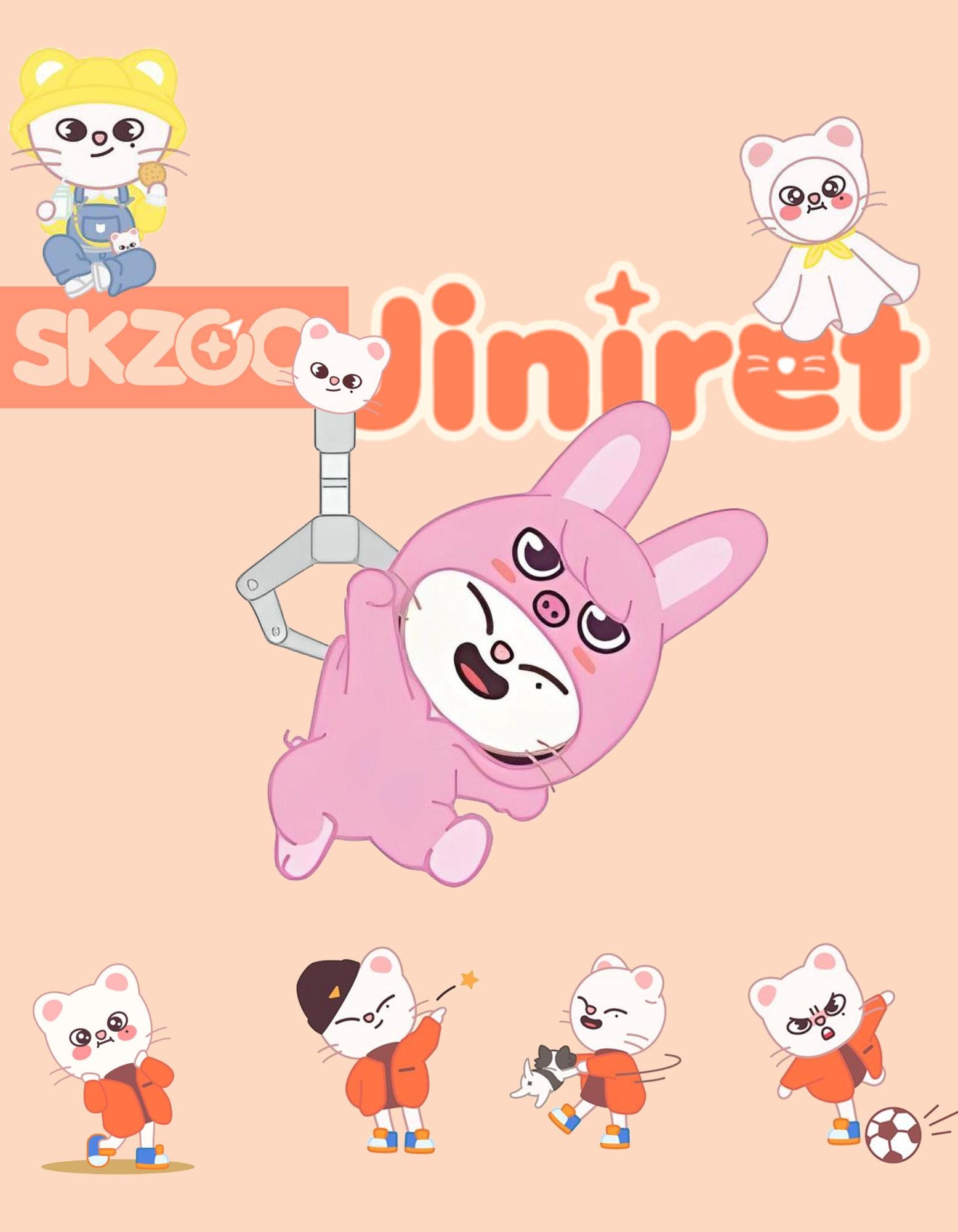 SKZOO Sticker Pack- Jiniret Set - Etsy
