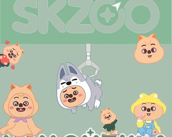SKZOO ステッカーパック - ハンクオッカセット - Etsy 日本