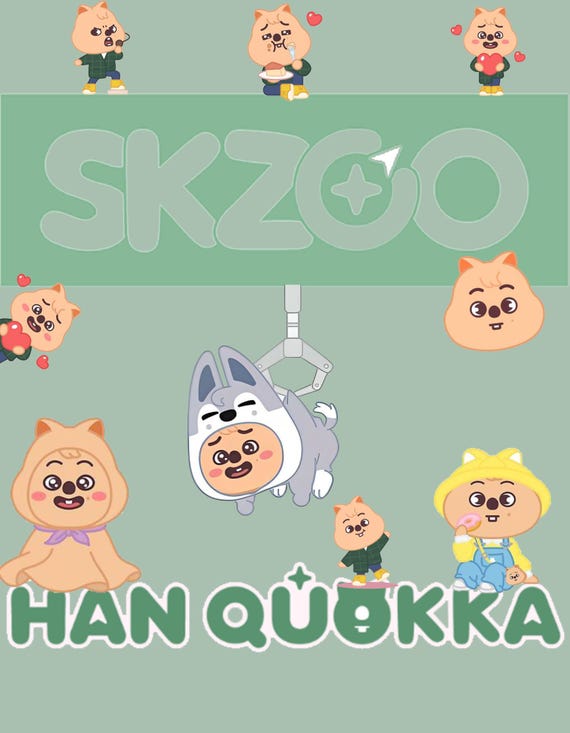 SKZOO ステッカーパック - ハンクオッカセット - Etsy 日本