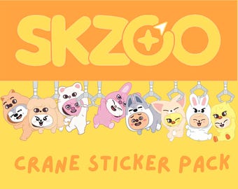 SKZOO Kranich Sticker Set