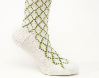 PATTERN ONLY Criss Cross Sock