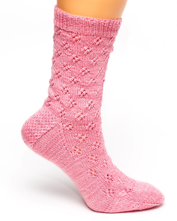 eyelet lace socks