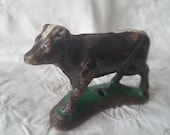 Antique Putz Cow, Nativity Piece