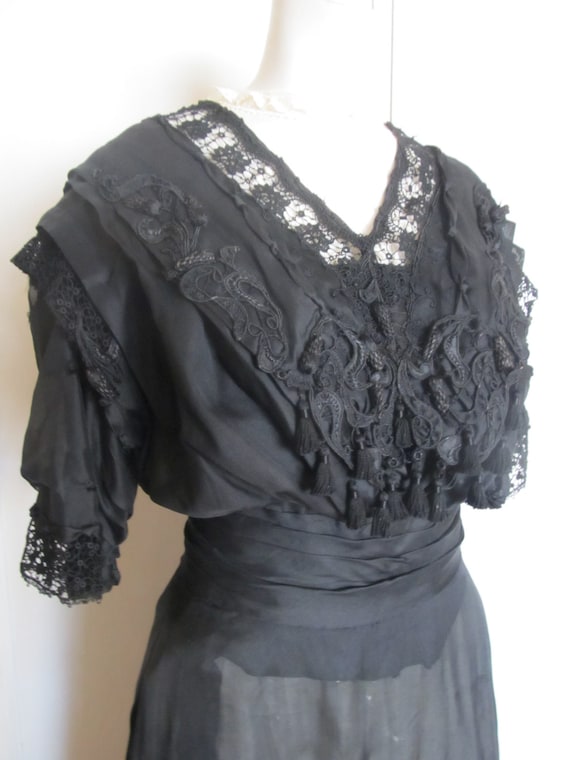 Edwardian Black Dress