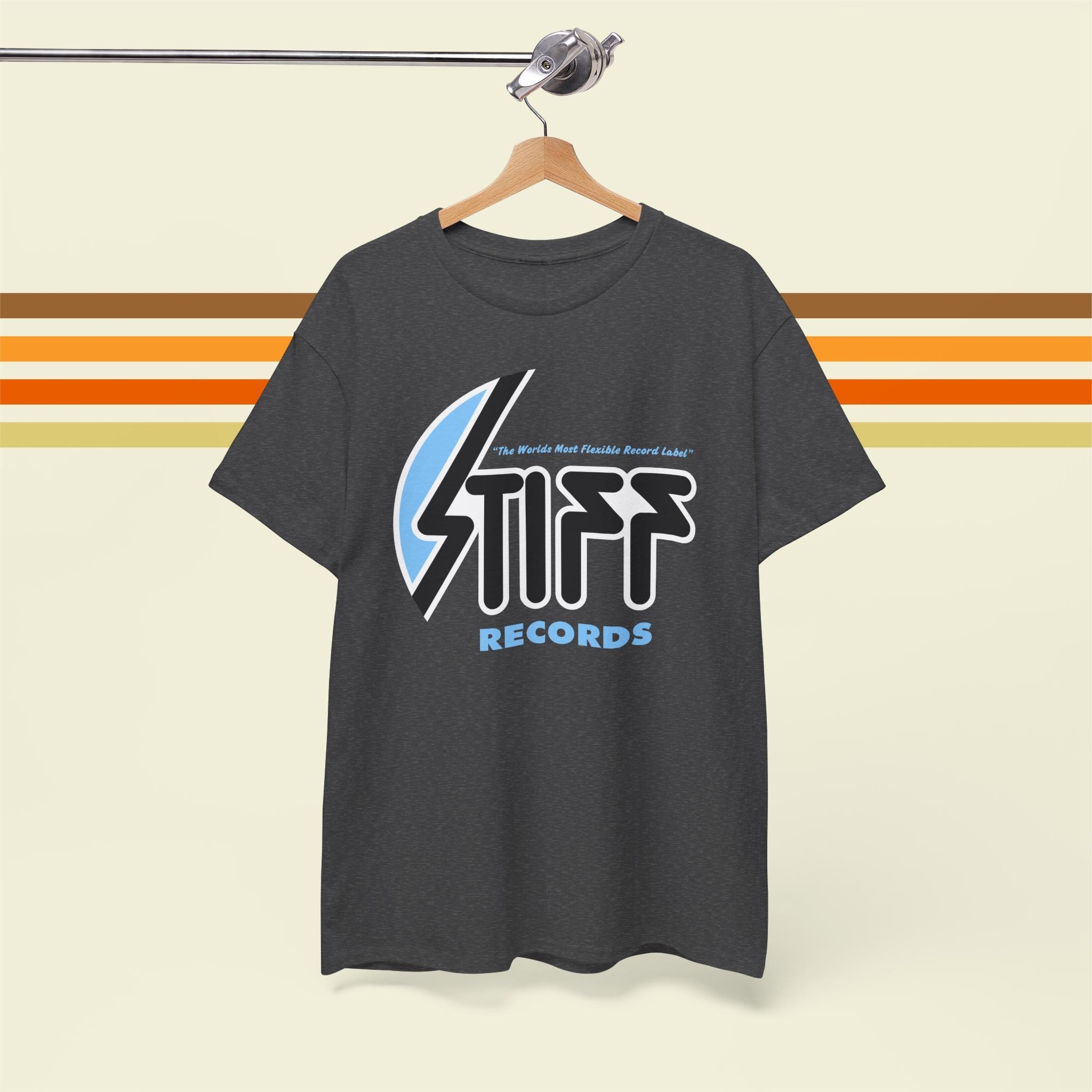 Stiff Reaords スティッフレコード　Tシャツ　ビンテージ Stiff Records Shirt - Etsy