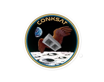 ConkSat Logo Sticker